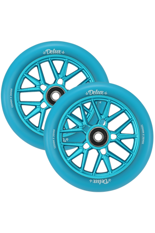 ENVY Delux Wheels 120mm - BLUE