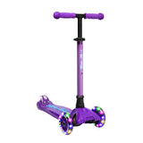 I-Glide 3 Wheel Kids Scooter - PURPLE/BLUE