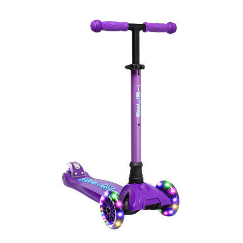 I-Glide 3 Wheel Kids Scooter - PURPLE/BLUE