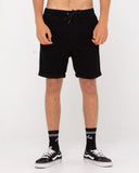 RUSTY Hooked On Elastic Boys Shorts  - BLACK