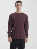 THRILLS - Union Waffle Long Sleeve - WINE