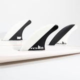 FCS - Mick Fanning Thruster Carver Medium - BLACK/WHITE