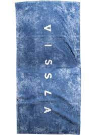 VISSLA Cloud Wash Towel - BLUE TIE DYE