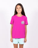 SANTA CRUZ Mushroom Monarch Dot Short Sleeve Regular Fit Tee - PINK