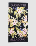 BILLABONG Teens Beachcomber Beach Towel - BLACK