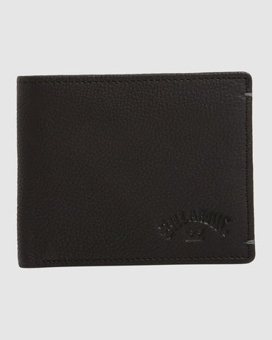 BILLABONG Rockaway 2 In 1 Wallet - BLACK