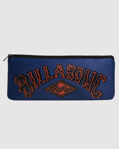 BILLABONG - Large Pencil Case - DARK BLUE