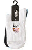 STUSSY Womens LB Crown Sock 3 Pack - MULTI